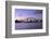 Opera House and Harbour Bridge, Sydney, at dusk.-Marcel Malherbe-Framed Photo