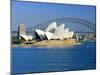 Opera House and Sydney Harbour Bridge, Sydney, New South Wales, Australia-Gavin Hellier-Mounted Photographic Print