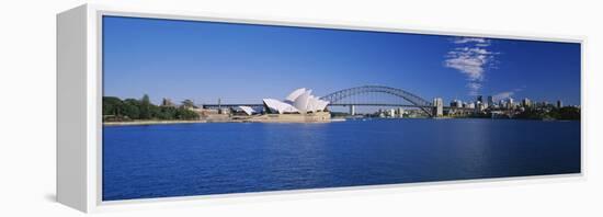 Opera House at the Waterfront, Sydney Opera House, Sydney, New South Wales, Australia-null-Framed Stretched Canvas