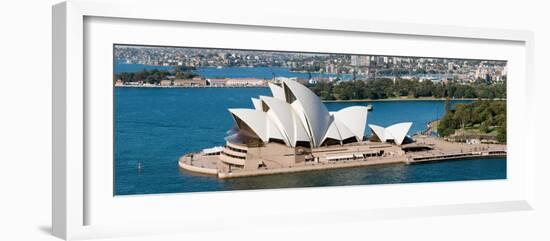 Opera House at Waterfront, Sydney Opera House, Sydney Harbor, Sydney, New South Wales, Australia-null-Framed Photographic Print