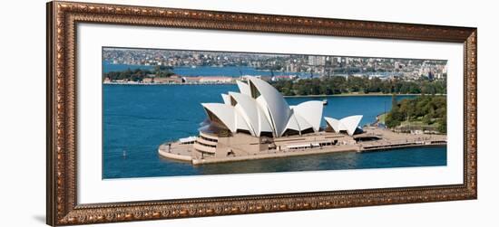 Opera House at Waterfront, Sydney Opera House, Sydney Harbor, Sydney, New South Wales, Australia-null-Framed Photographic Print