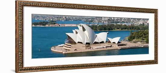 Opera House at Waterfront, Sydney Opera House, Sydney Harbor, Sydney, New South Wales, Australia-null-Framed Photographic Print