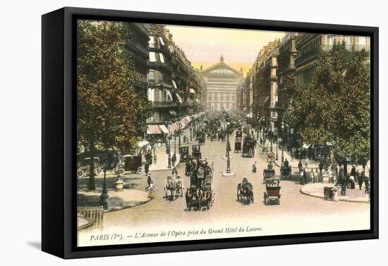 Opera House, Boulevard-null-Framed Stretched Canvas