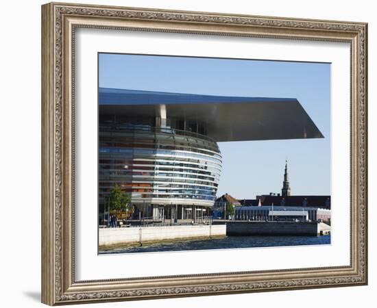 Opera House, Designed By Henning Larsen, Copenhagen, Denmark, Scandinavia, Europe-Christian Kober-Framed Photographic Print