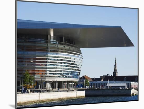 Opera House, Designed By Henning Larsen, Copenhagen, Denmark, Scandinavia, Europe-Christian Kober-Mounted Photographic Print