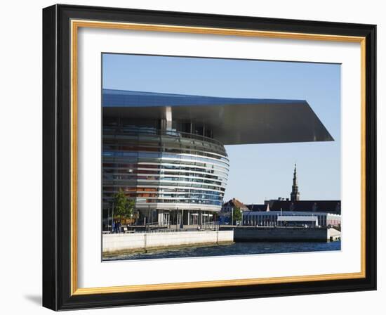 Opera House, Designed By Henning Larsen, Copenhagen, Denmark, Scandinavia, Europe-Christian Kober-Framed Photographic Print