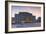 Opera House in Augustusplatz at dawn, Leipzig, Saxony, Germany, Europe-Ian Trower-Framed Photographic Print