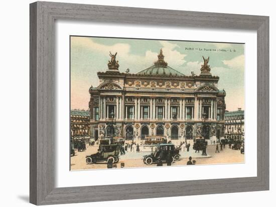 Opera House, Paris, France-null-Framed Art Print