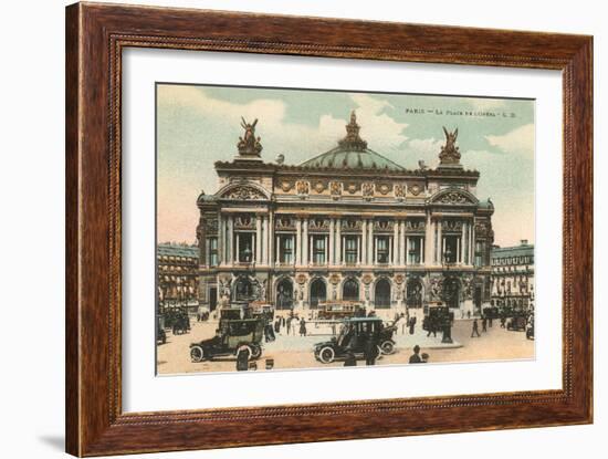 Opera House, Paris, France-null-Framed Art Print