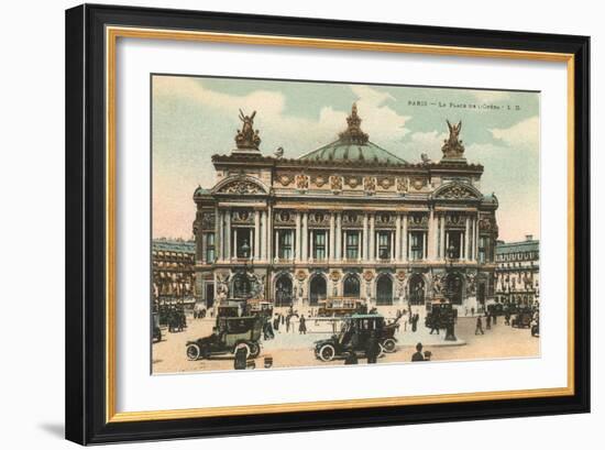 Opera House, Paris, France-null-Framed Art Print