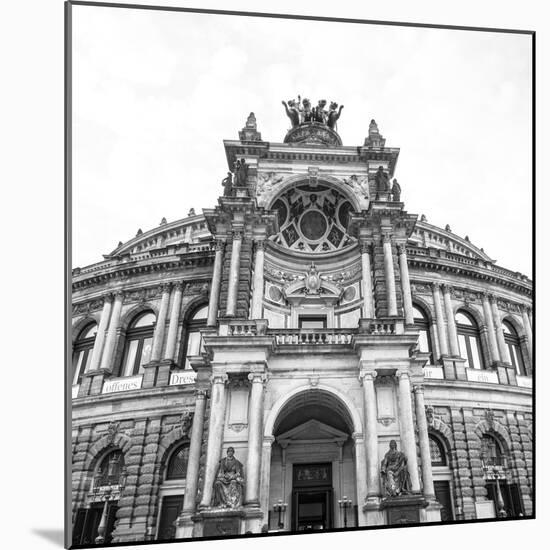 Opera House (Semperoper Dresden), Dresden, Saxony, Germany-Jon Arnold-Mounted Photographic Print