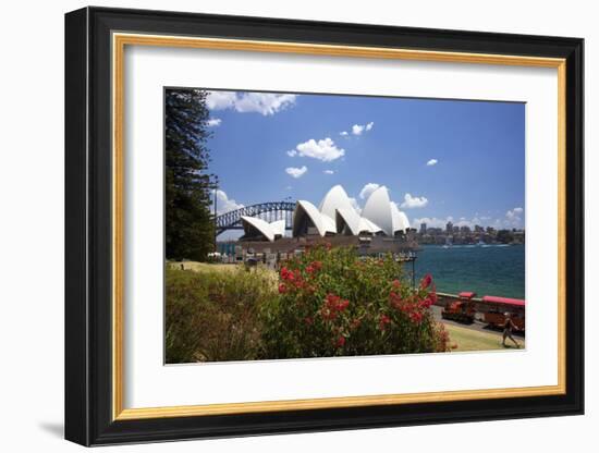 Opera House, Sydney, New South Wales, Australia-null-Framed Art Print