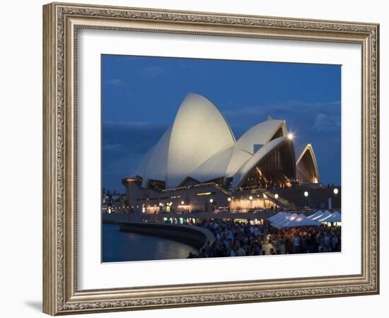 Opera House, Sydney, New South Wales, Australia-Michele Falzone-Framed Photographic Print