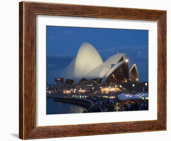 Opera House, Sydney, New South Wales, Australia-Michele Falzone-Framed Photographic Print