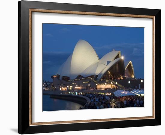 Opera House, Sydney, New South Wales, Australia-Michele Falzone-Framed Photographic Print