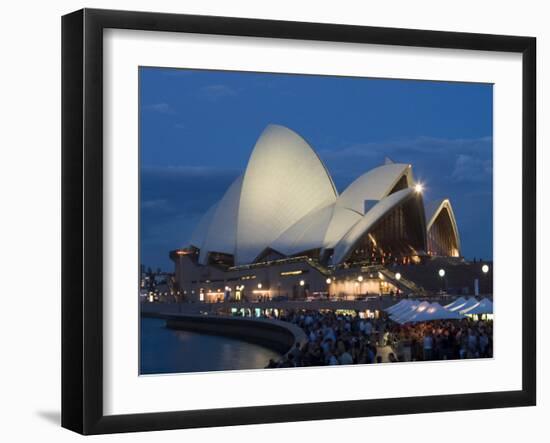 Opera House, Sydney, New South Wales, Australia-Michele Falzone-Framed Photographic Print