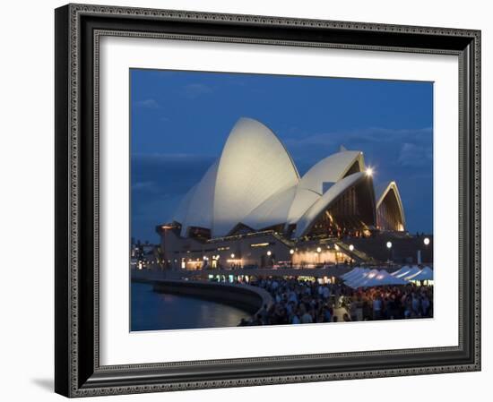 Opera House, Sydney, New South Wales, Australia-Michele Falzone-Framed Photographic Print
