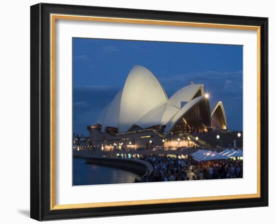 Opera House, Sydney, New South Wales, Australia-Michele Falzone-Framed Photographic Print