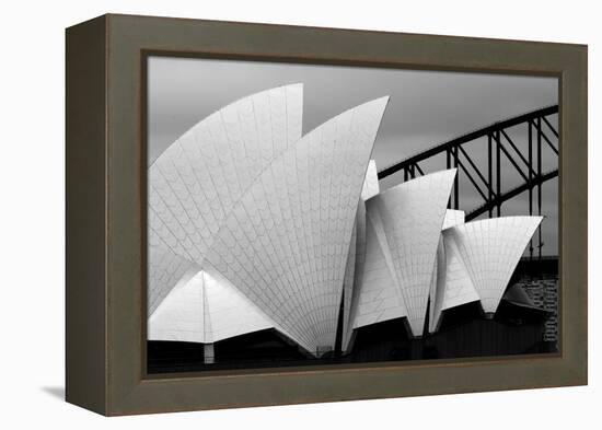 Opera House Sydney-Alida Van Zaane-Framed Premier Image Canvas