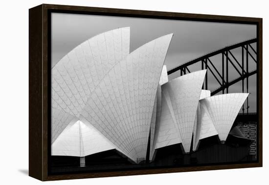 Opera House Sydney-Alida Van Zaane-Framed Premier Image Canvas