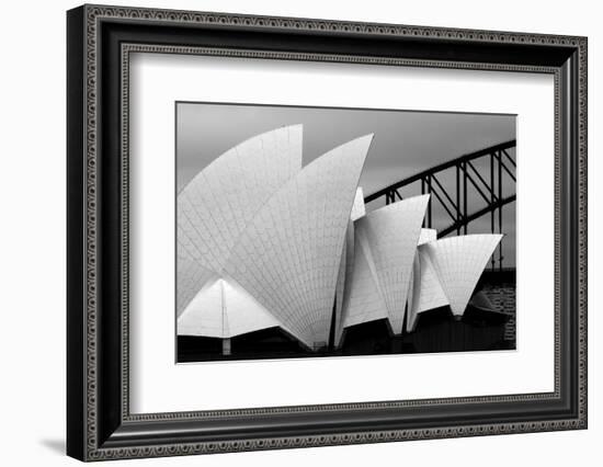 Opera House Sydney-Alida Van Zaane-Framed Photographic Print