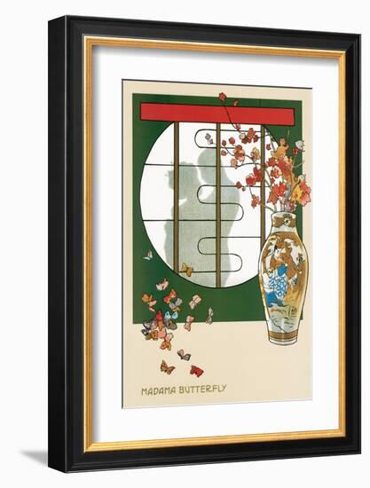 Opera Madama Butterfly-null-Framed Art Print