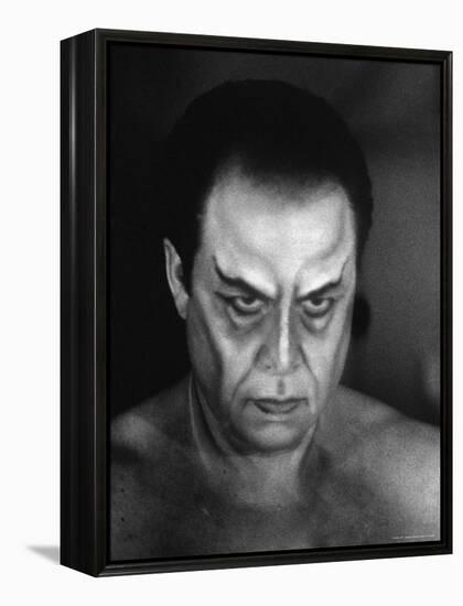 Operatic Bass Baritone George London for the Role of Mephistopheles in Gounod's Opera "Faust"-Gordon Parks-Framed Premier Image Canvas