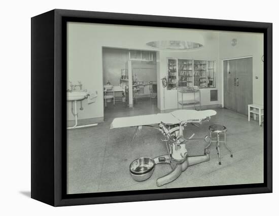 Operating Theatre, Lewisham Hospital, London, 1936-null-Framed Premier Image Canvas