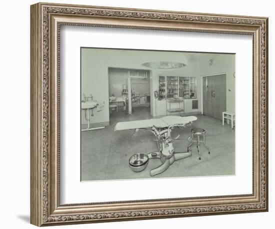 Operating Theatre, Lewisham Hospital, London, 1936-null-Framed Photographic Print