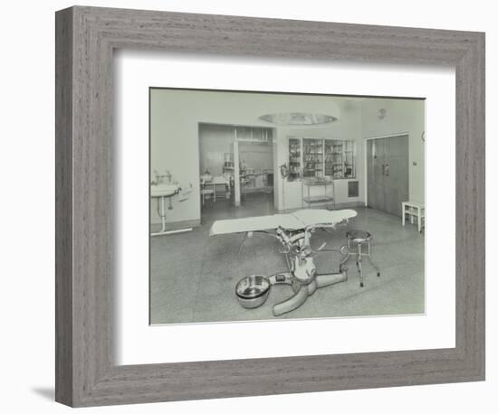 Operating Theatre, Lewisham Hospital, London, 1936-null-Framed Photographic Print