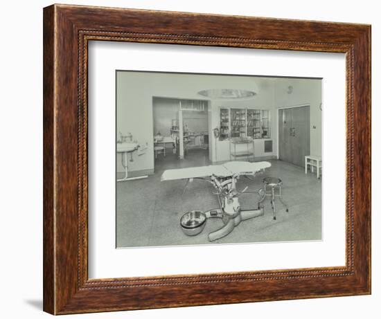 Operating Theatre, Lewisham Hospital, London, 1936-null-Framed Photographic Print