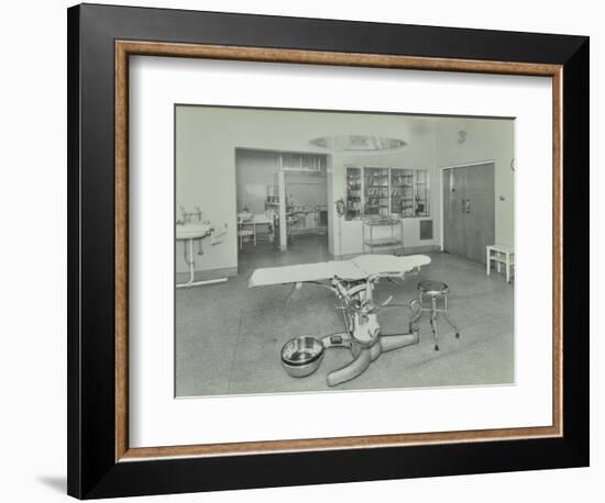 Operating Theatre, Lewisham Hospital, London, 1936-null-Framed Photographic Print