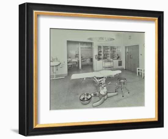 Operating Theatre, Lewisham Hospital, London, 1936-null-Framed Photographic Print