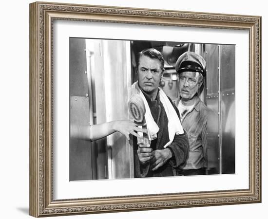 Operation Petticoat, Cary Grant, Arthur O'Connell, 1959-null-Framed Photo