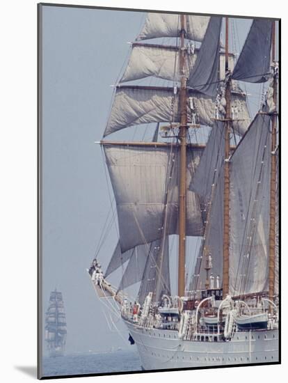 Operation Sail in New York Harbor-John Loengard-Mounted Photographic Print