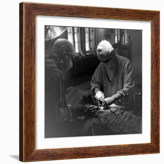 Operations-Herbert Gehr-Framed Photographic Print