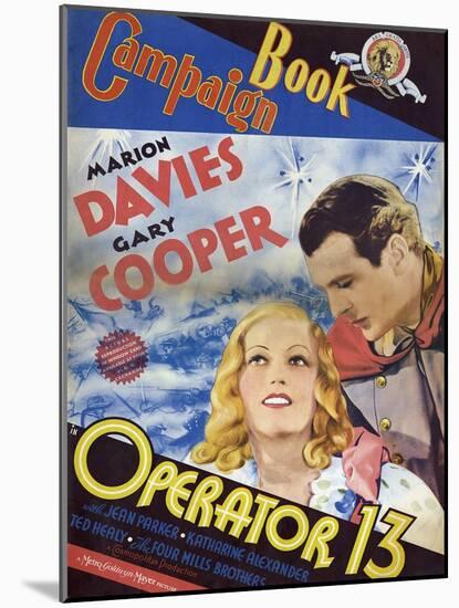 Operator 13, 1934, Directed by Richard Boleslavski-null-Mounted Giclee Print