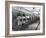 Operators Working in Telephone Room of the Waldorf Astoria Hotel-Alfred Eisenstaedt-Framed Photographic Print