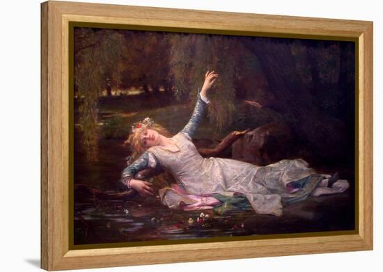 Ophelia, 1883-Alexandre Cabanel-Framed Premier Image Canvas