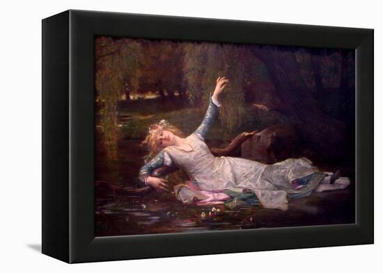 Ophelia, 1883-Alexandre Cabanel-Framed Premier Image Canvas