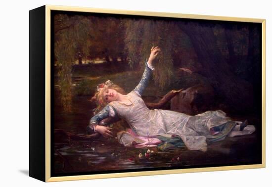 Ophelia, 1883-Alexandre Cabanel-Framed Premier Image Canvas