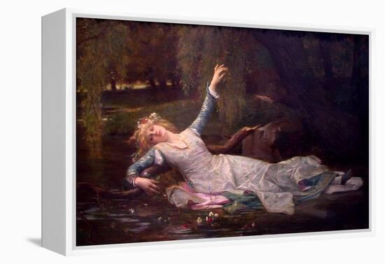 Ophelia, 1883-Alexandre Cabanel-Framed Premier Image Canvas