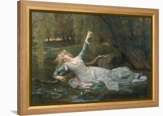 Ophelia, 1883-Alexandre Cabanel-Framed Premier Image Canvas