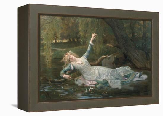 Ophelia, 1883-Alexandre Cabanel-Framed Premier Image Canvas