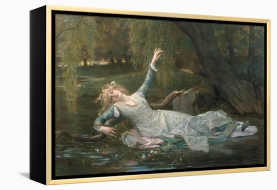 Ophelia, 1883-Alexandre Cabanel-Framed Premier Image Canvas