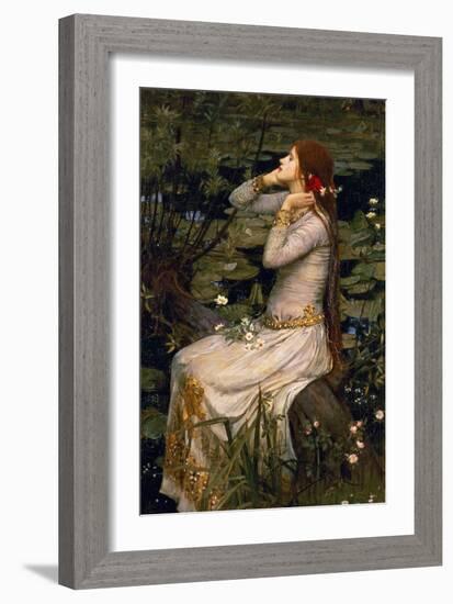 Ophelia, 1894-John William Waterhouse-Framed Giclee Print