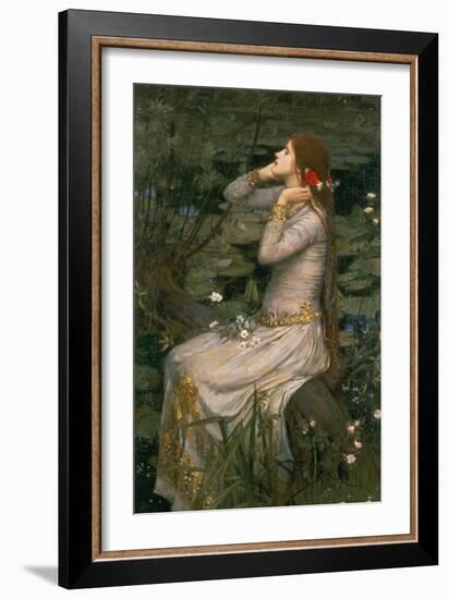 Ophelia, 1894-John William Waterhouse-Framed Giclee Print