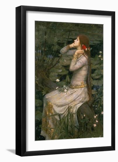 Ophelia, 1894-John William Waterhouse-Framed Giclee Print