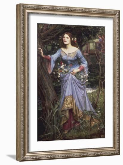 Ophelia, 1910-John William Waterhouse-Framed Giclee Print