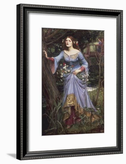 Ophelia, 1910-John William Waterhouse-Framed Giclee Print